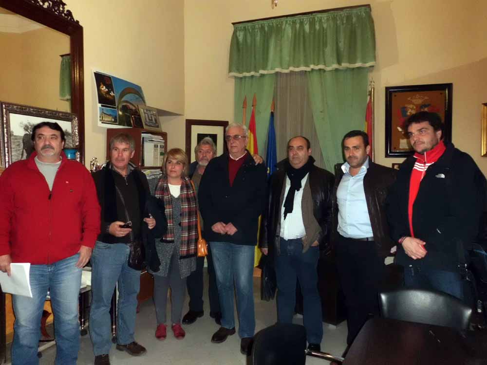 Componentes de la Mesa Comarcal