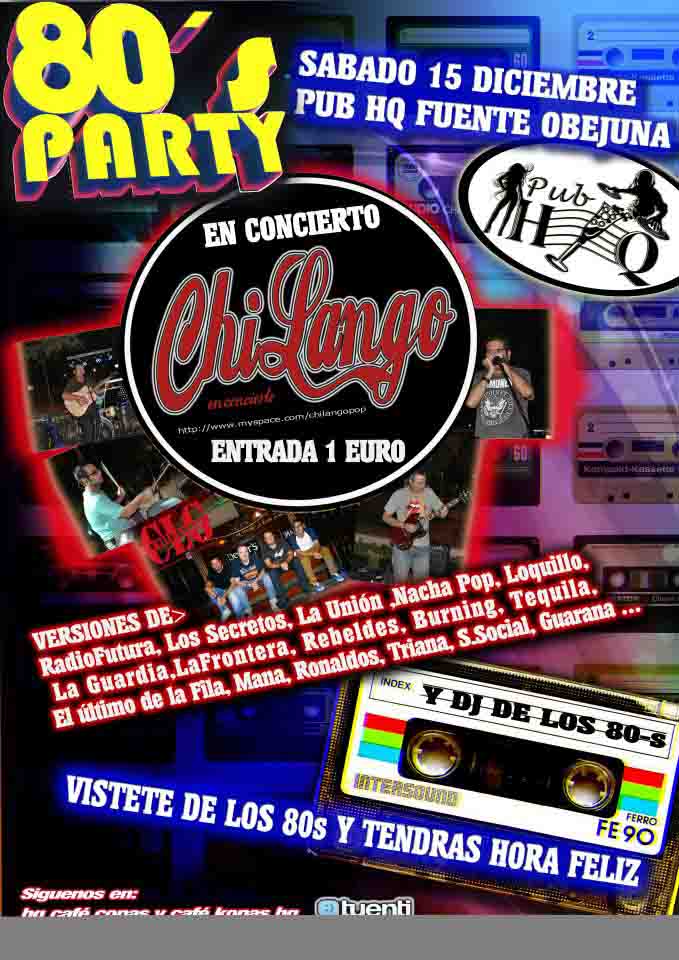  Fiesta de los 80 �S Party en Pub �HQ�