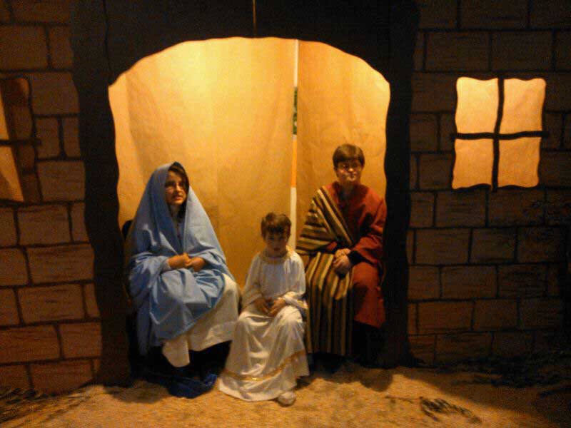 Belen viviente en S. Jos de Calasanz