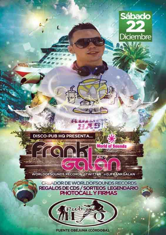 Frank Gal�n en directo en Pub �HQ� 