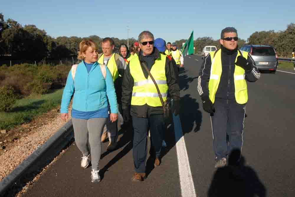 La Marcha solidaria llega hoy a Crdoba