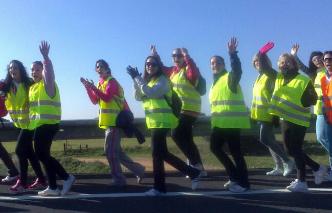 La marcha saluda a Infoguadiato
