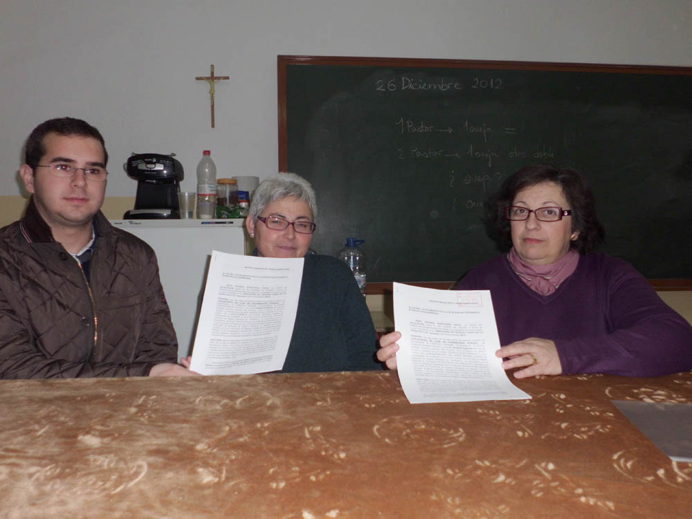 Alegaciones de La AA/VV., del Paseo de la Estrecha 