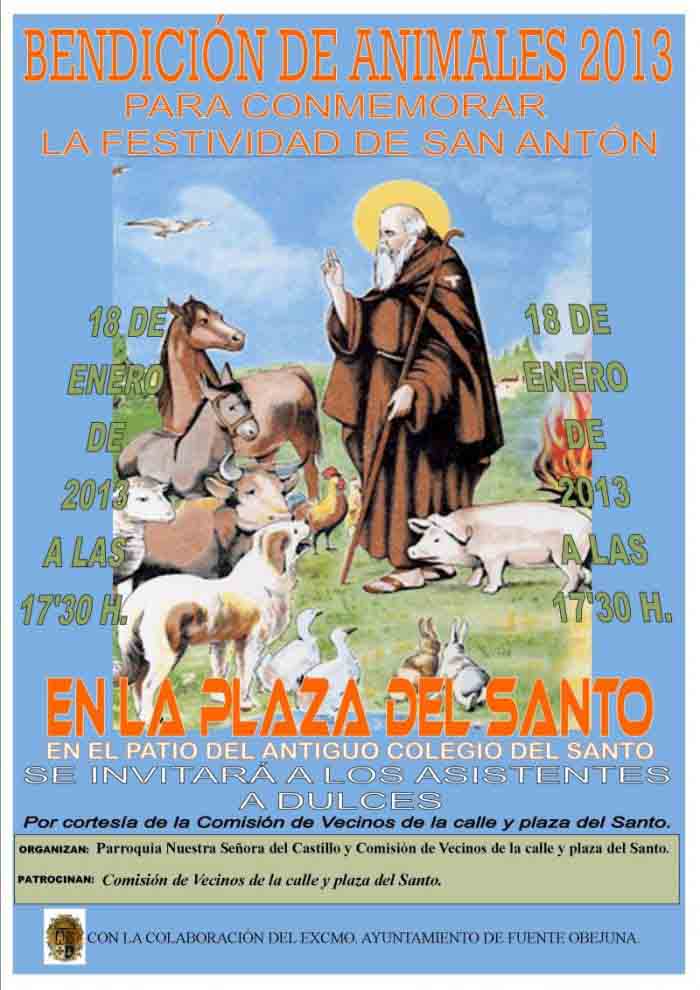     Bendici�n de animales en Fuente Obejuna