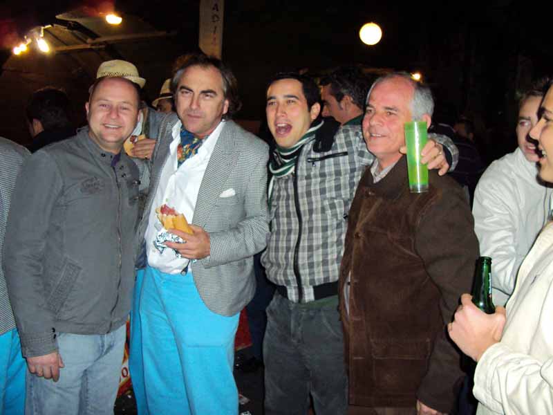 Visita del Selu a Pearroya (Foto archivo)