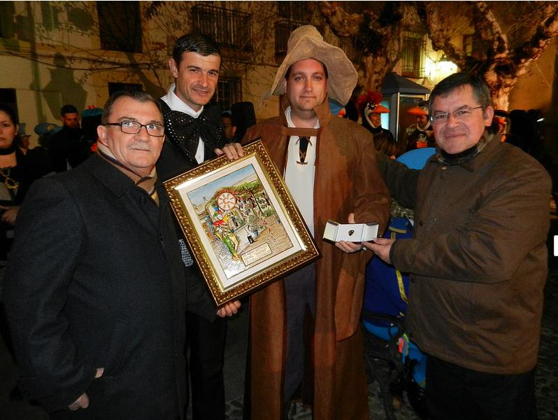 Pa de oro del Carnaval de Crdoba para Rubn Corvillo
