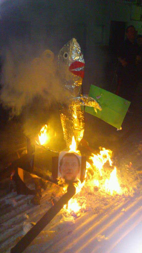 Entierro de la sardina en Belmez