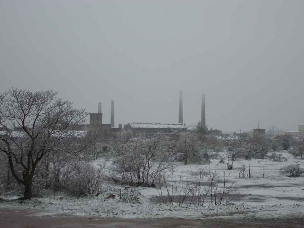 Nieve en el Guadiato