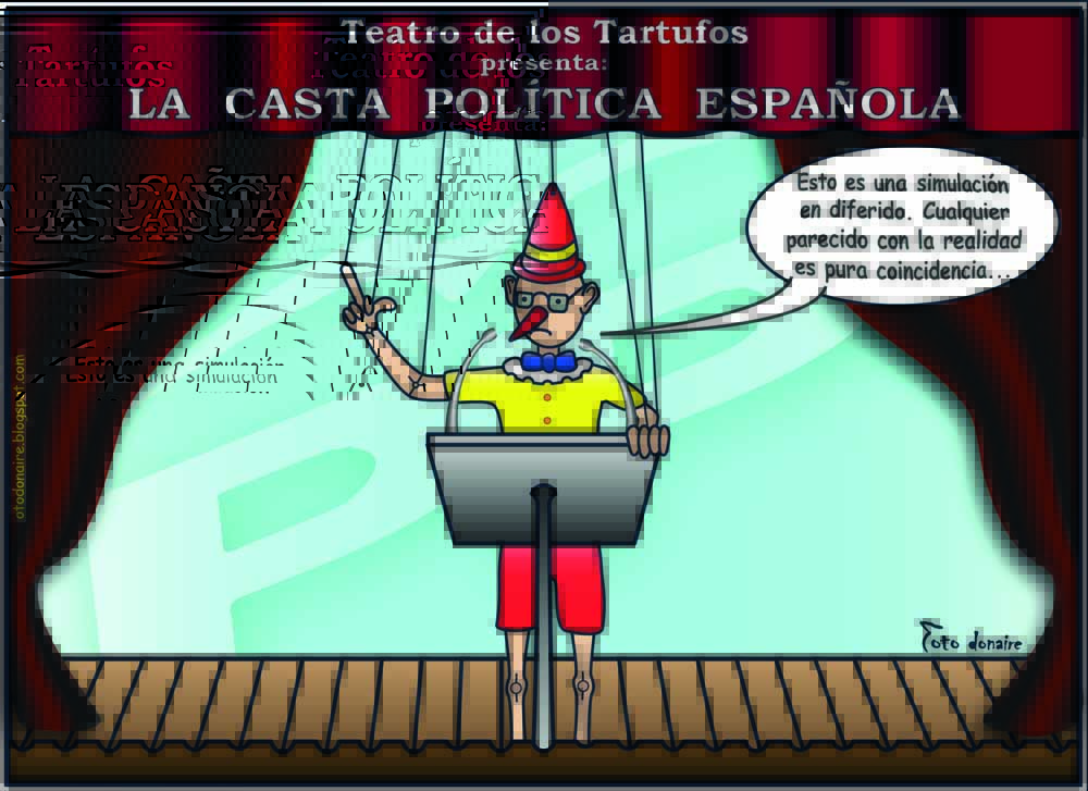 Teatro de los Tartufos:La casta poltica espaola