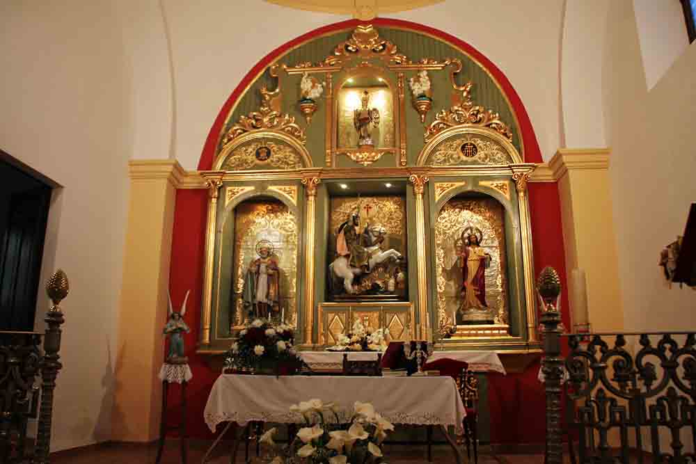Bendición del retablo de la ermita de Santiago