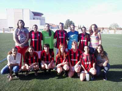 Equipo femenino de f�tbol 7 