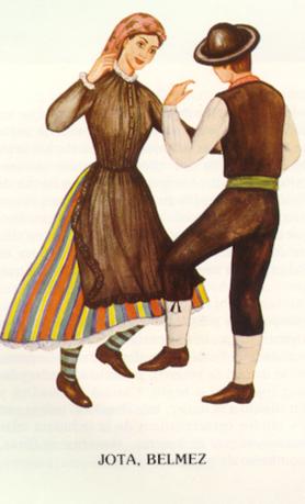 Vestido o forma de vestir de Belmez