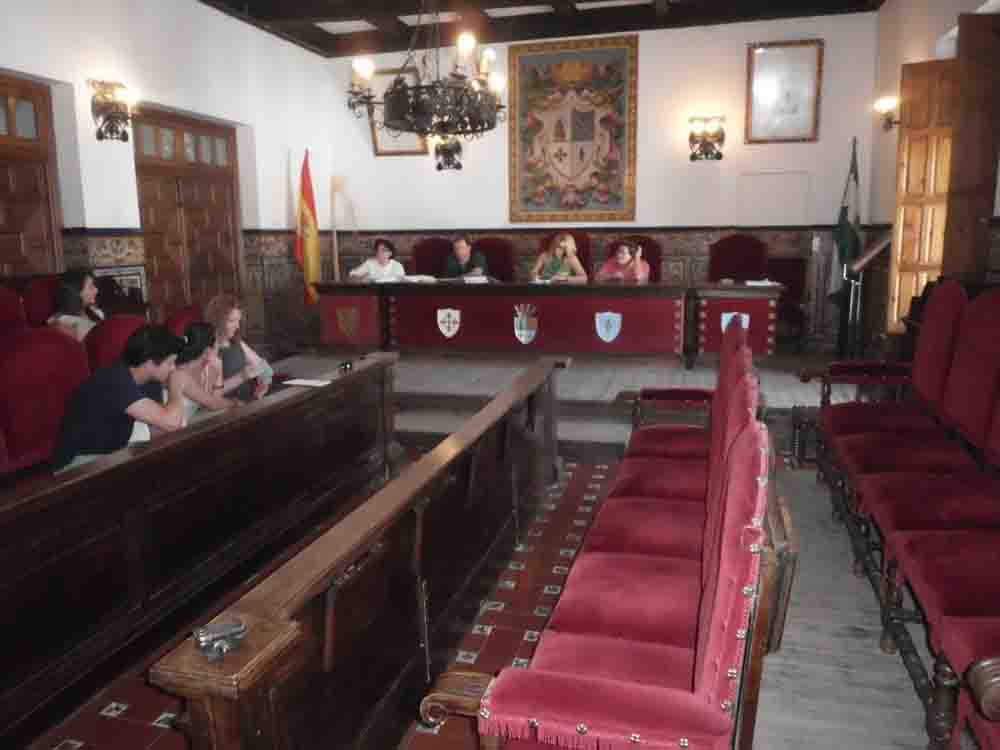 Sesi�n plenaria en Fuente Obejuna