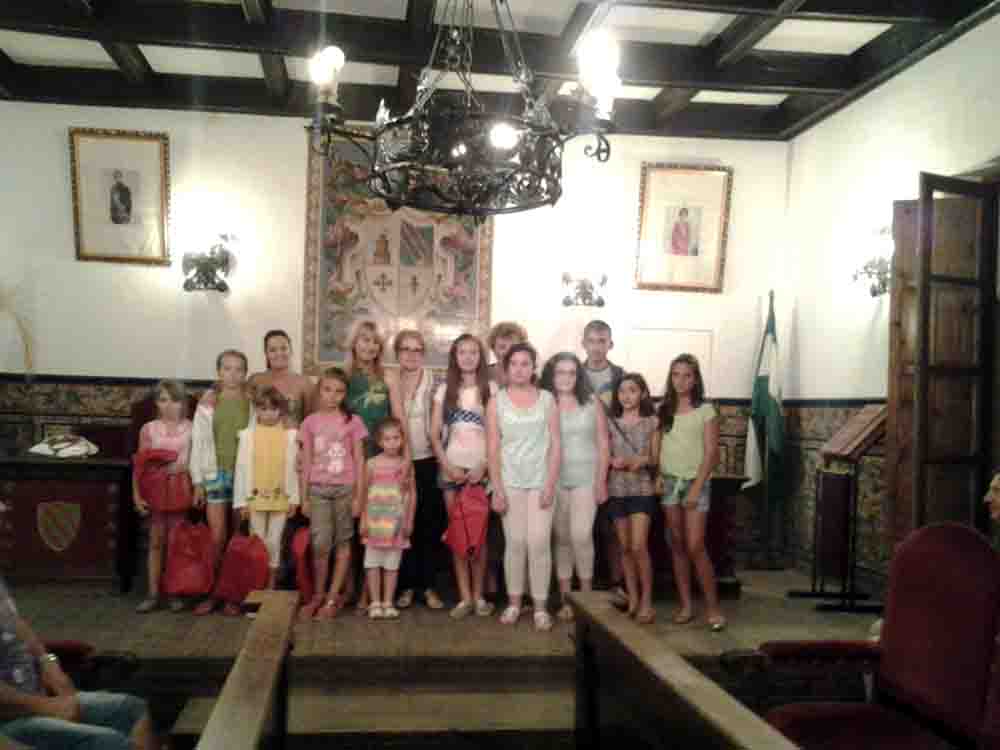 Ni�os bielorrusos entre nosotros