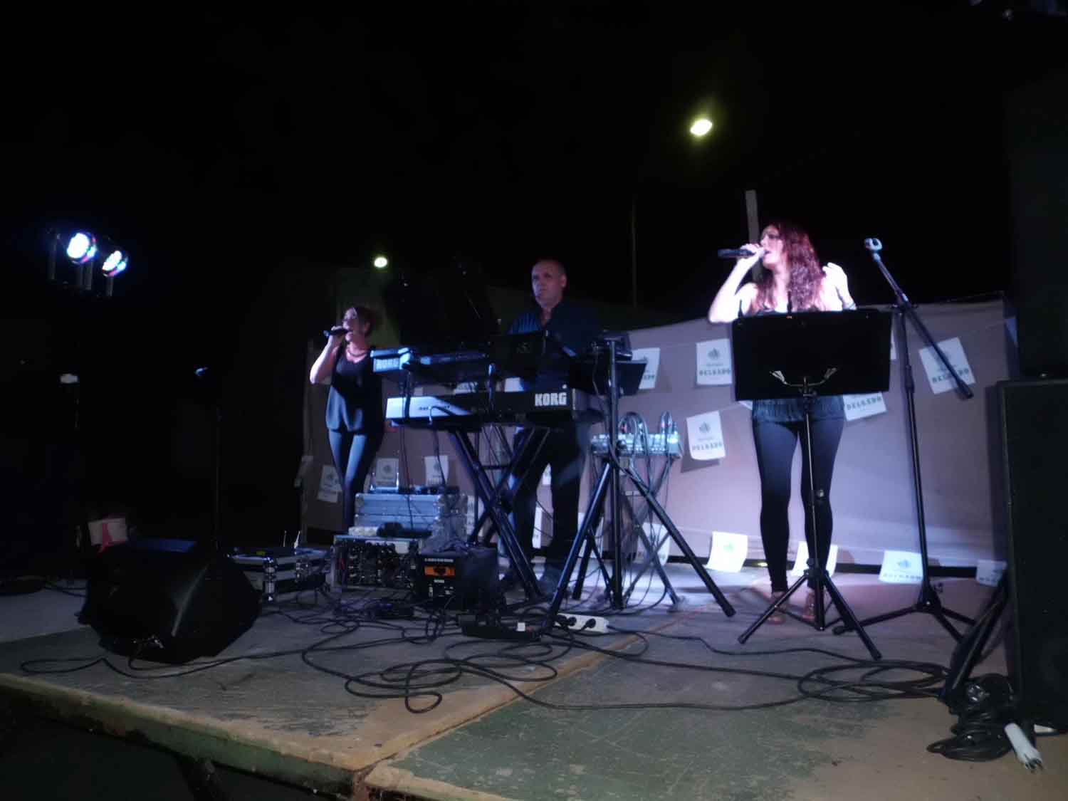 Nuria Dvila y Do Azahar, artistas locales