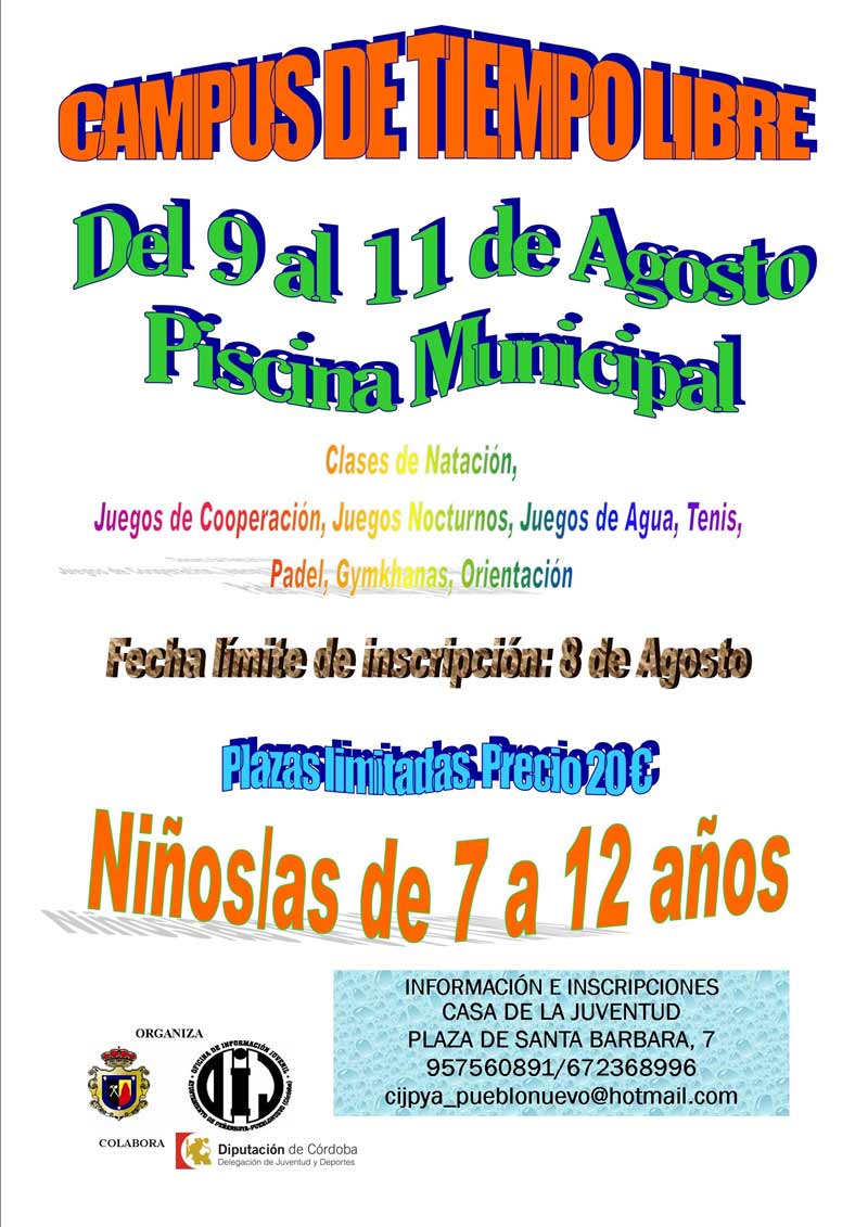 Campus deportivo en Pearroya