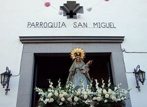 La Patrona visita las parroquias de Pearroya