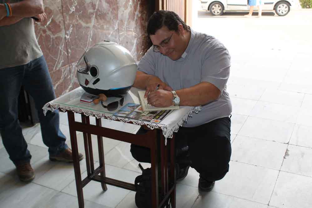 Visita tur�stica de la Asociaci�n Granada Jacobea