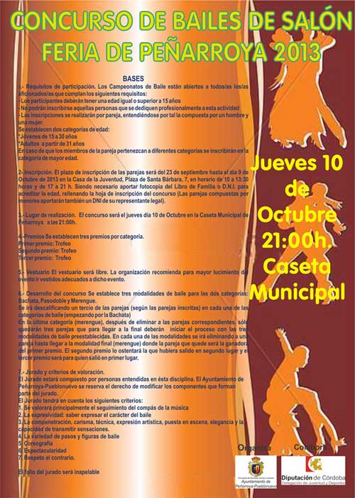 Bases concurso de bailes de saln