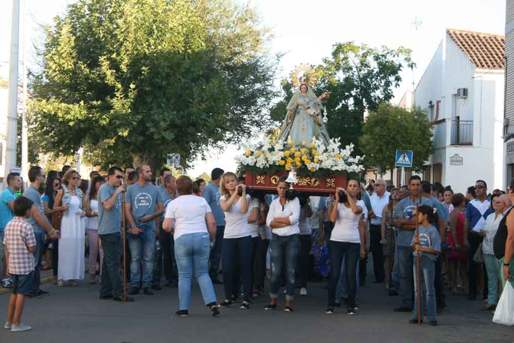 Traslado Patrona a Parroquia El Salvador