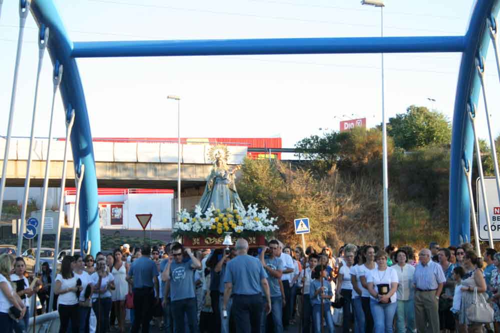 Traslado Patrona a Parroquia El Salvador