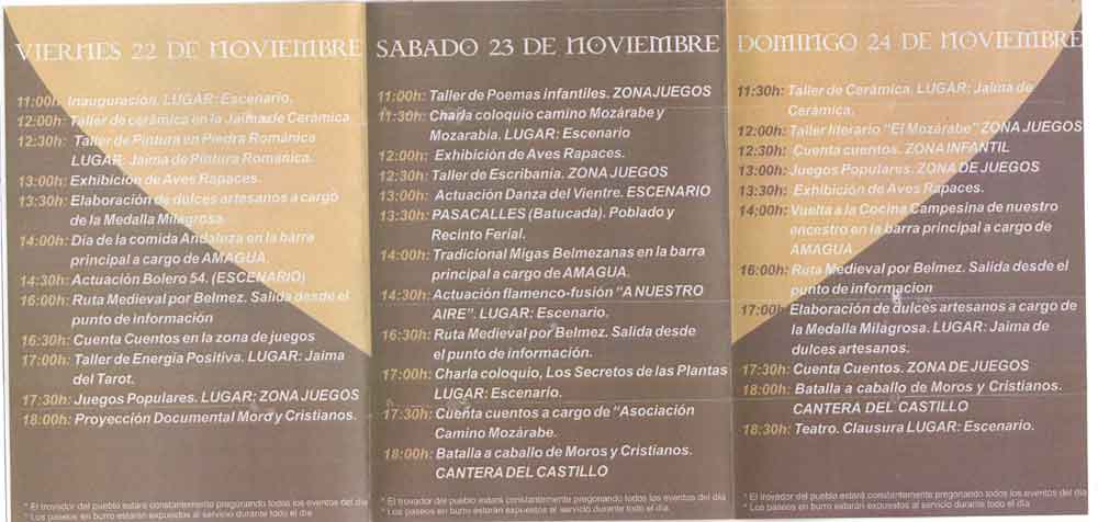 I Feria Moz�rabe Villa de Belmez