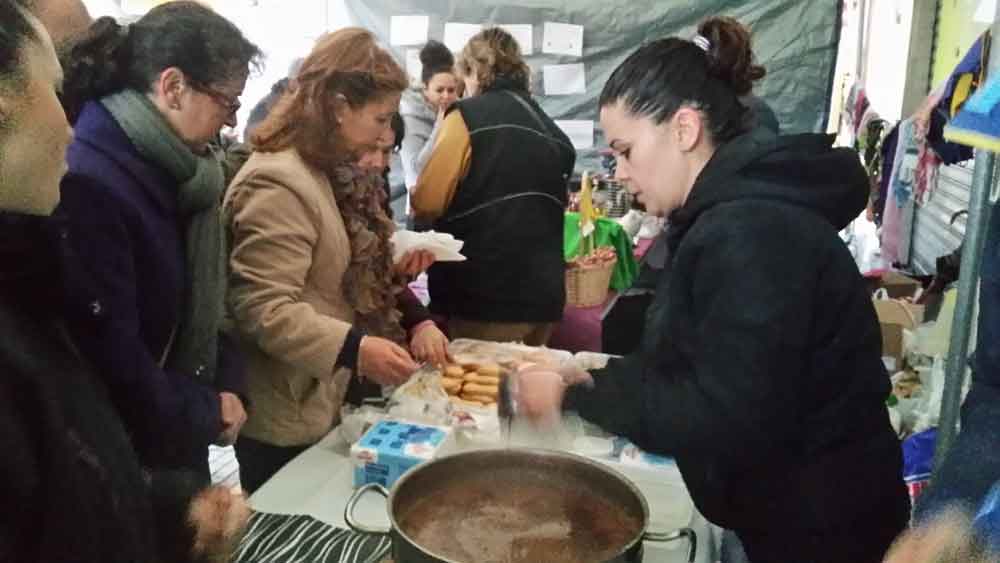 Bendicin de animales por San Antn