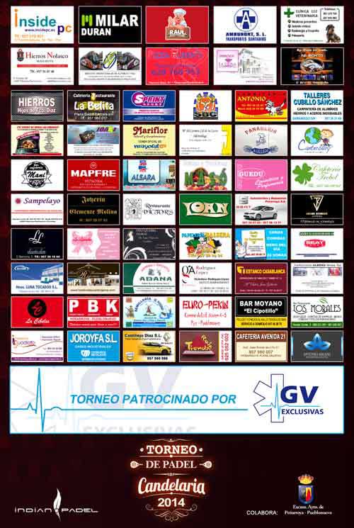 Primer Torneo de Pádel La Candelaria