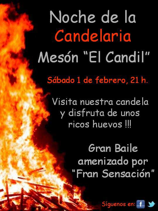 Disfruta de la Candelaria en el Mes�n Rural �El Candil�