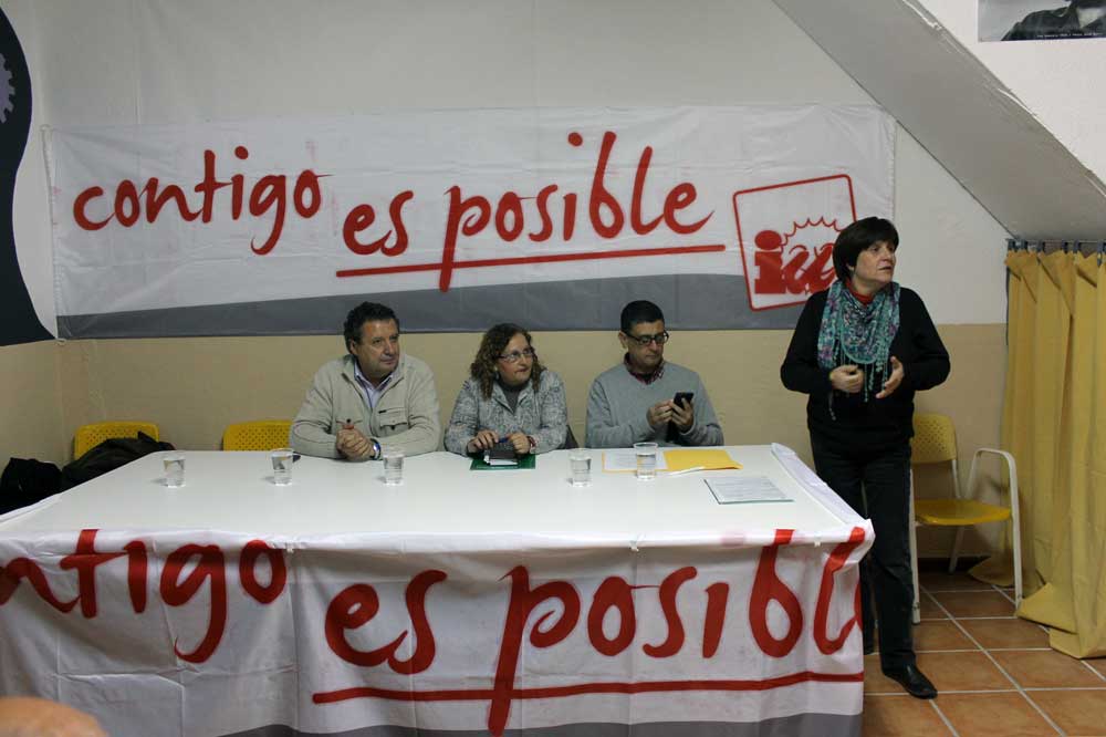 Inauguracin de la sede de IU en Pearroya