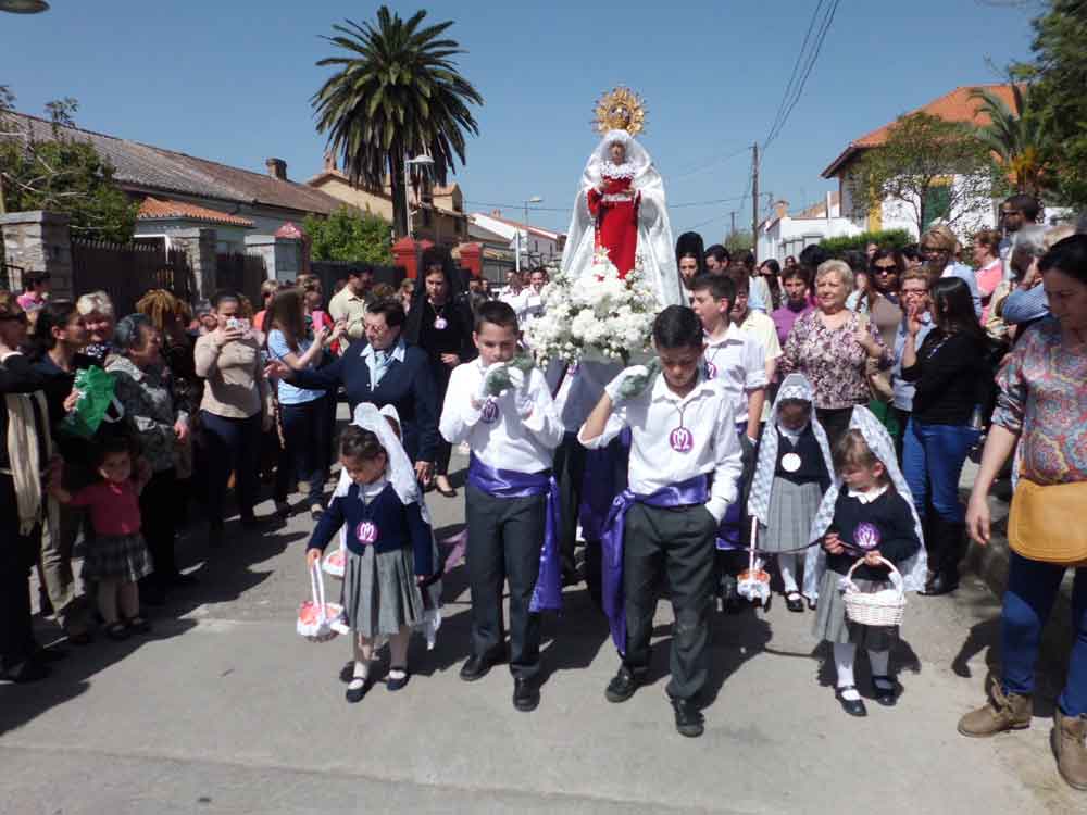 alumnos del colegio Presentacin de Mara