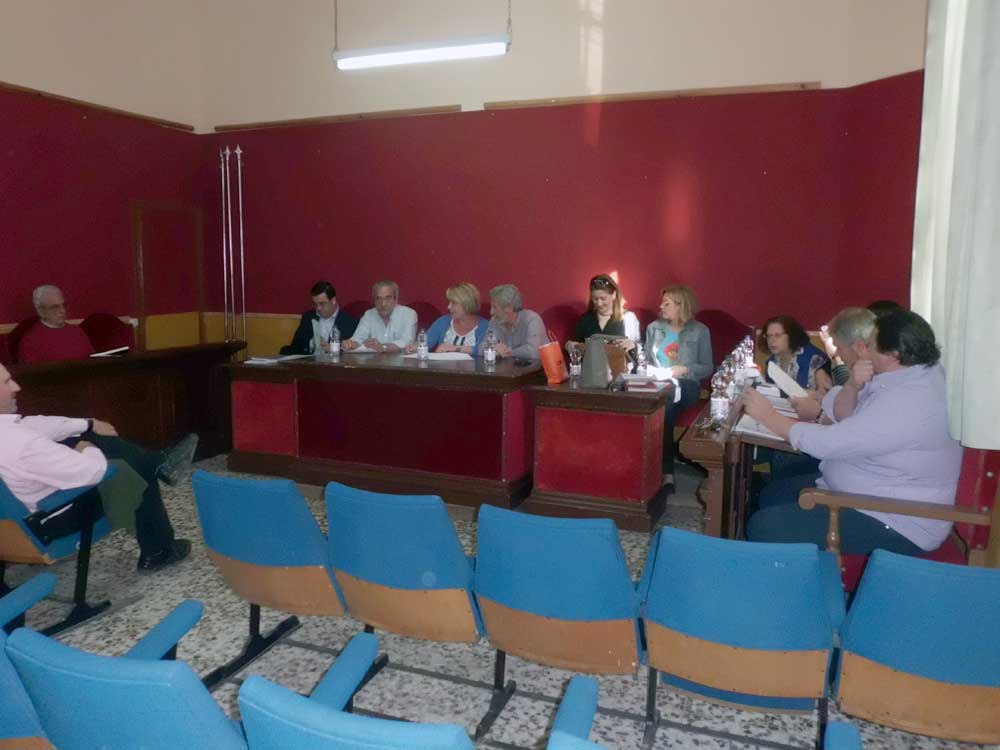 Sesi�n plenaria en Belmez