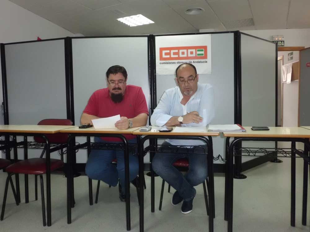 CCOO alerta  que la prrroga del convenio colectivo finaliza en junio