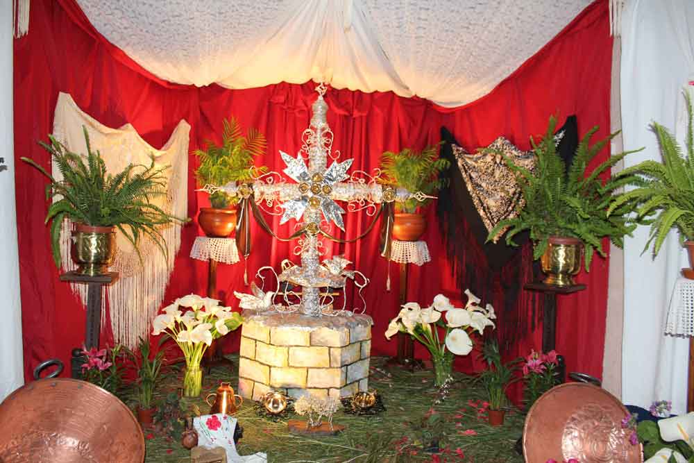 Cruz instalada por AFAMMER Villanueva del Rey