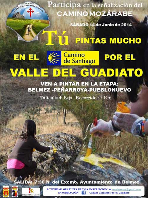Participa en la sealizacin del camino Mozrabe