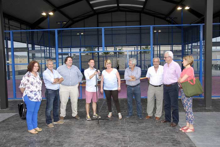 Inauguraci�n pistas de Padel `Padel 73`