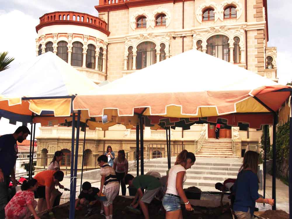 Excavaci�n arqueol�gica en Fuente Obejuna