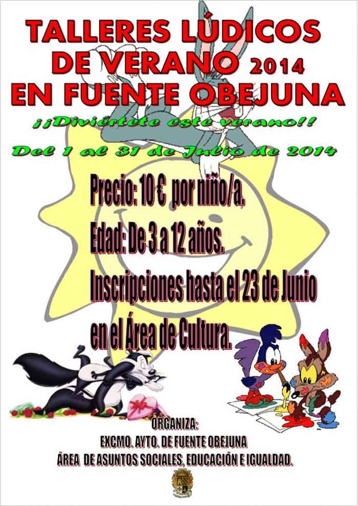 Talleres l�dicos de verano 2014 