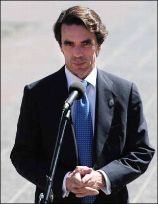 Aznar, en una imagen de archivo.