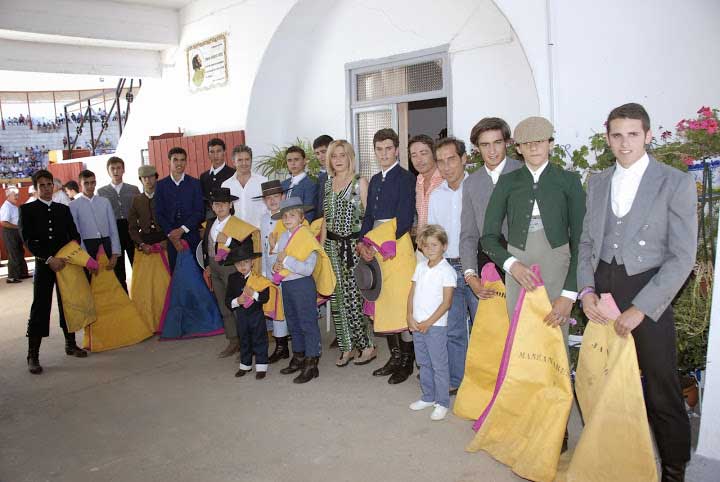 Novillada en la plaza de toros de Belmez