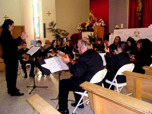 Ensayo pblico de la Orquesta de Pulso y Pa Rodrguez Cerrato