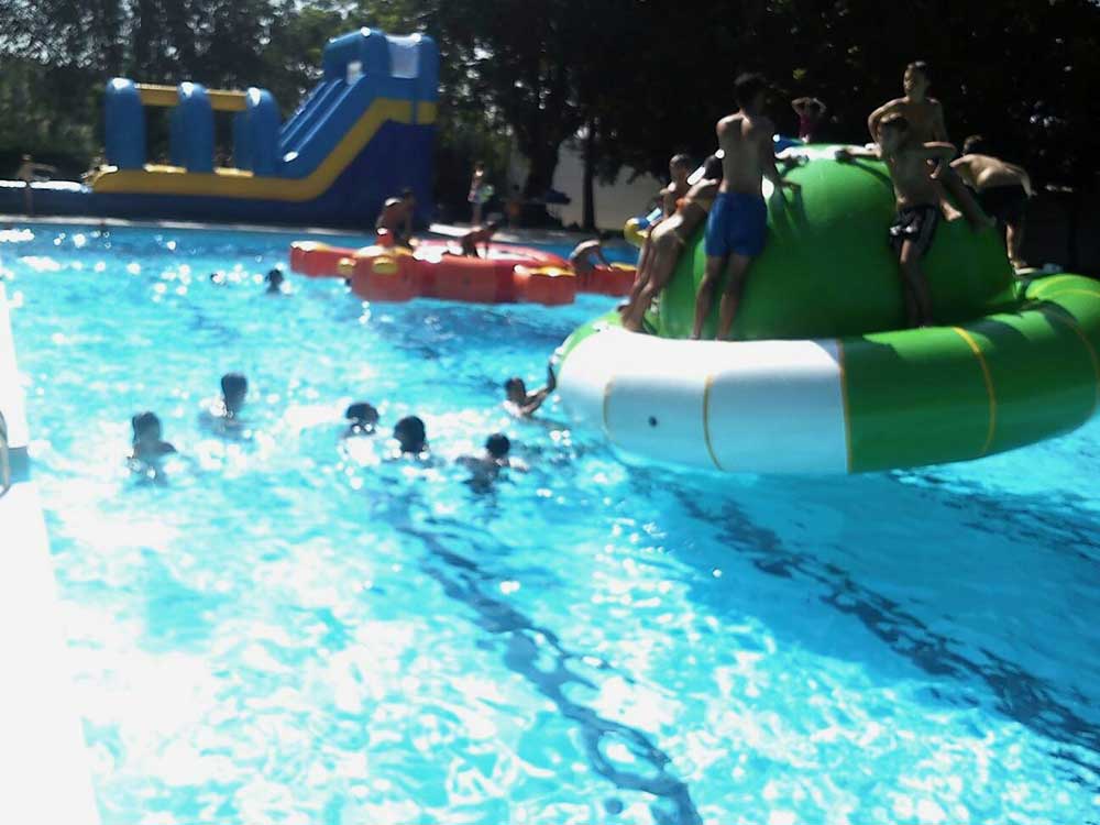 Clausura de los cursos de nataci�n 