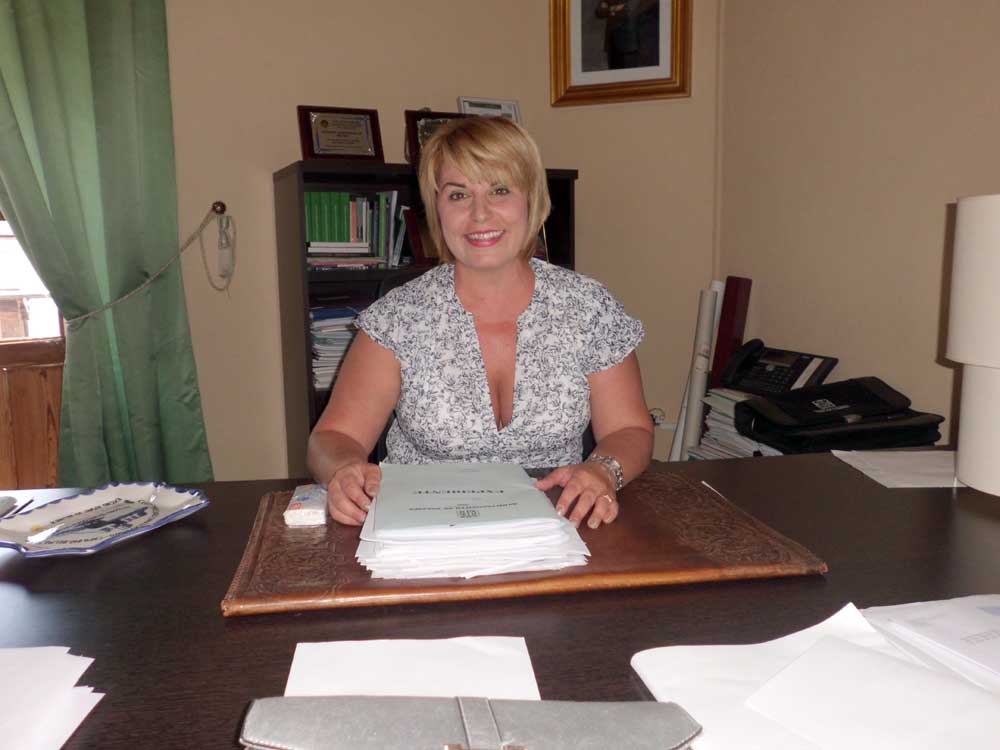 Aurora Rubio (IU), alcaldesa de Belmez