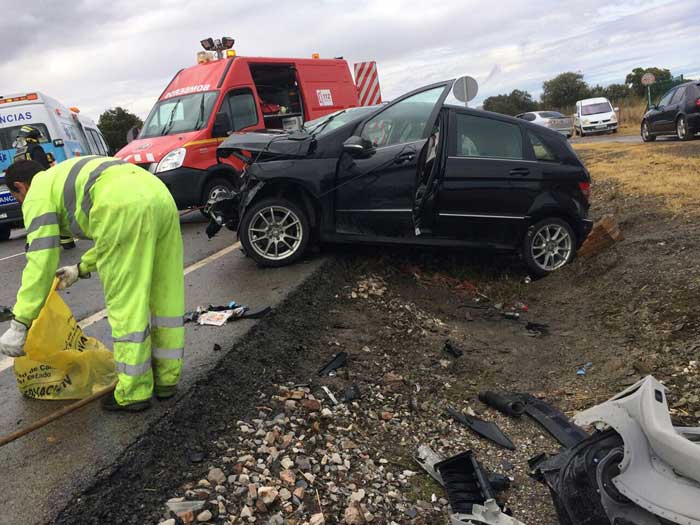 Accidente de trfico en Espiel