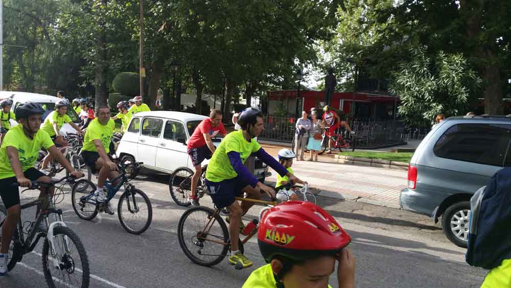 Da de la bicicleta en Pearroya Pueblonuevo