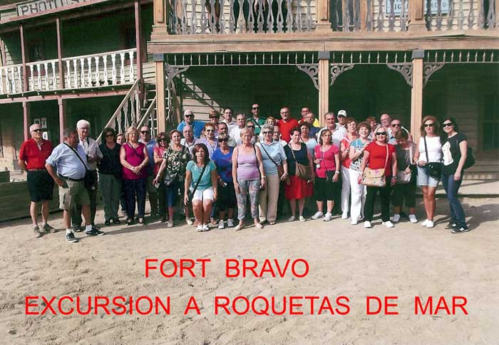 Excursin a Roquetas de Mar de la AA/VV El Pen