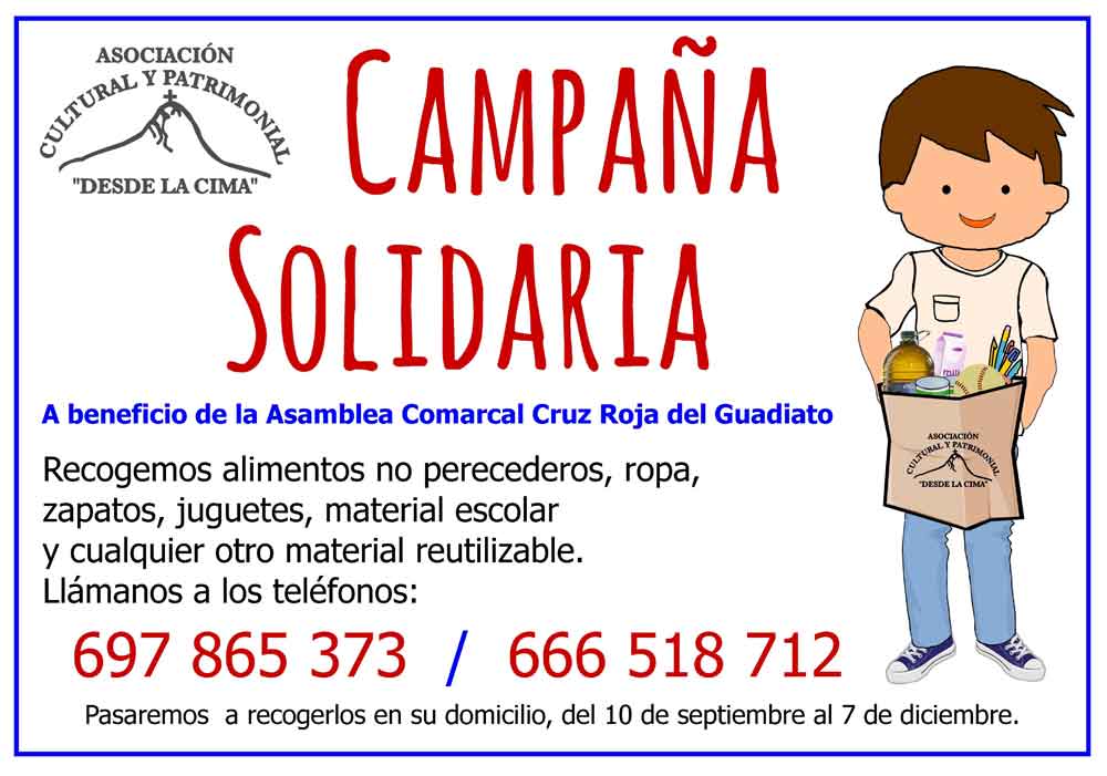 III Campaa solidaria Desde la Cima