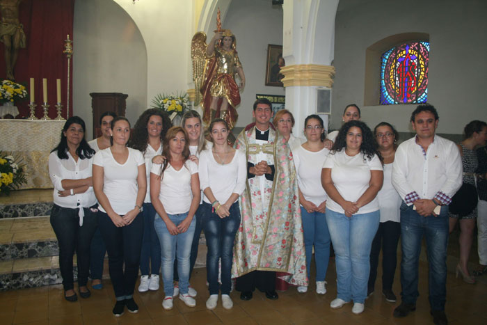 Procesin de San Miguel Arcngel en Pearroya-Pueblonuevo