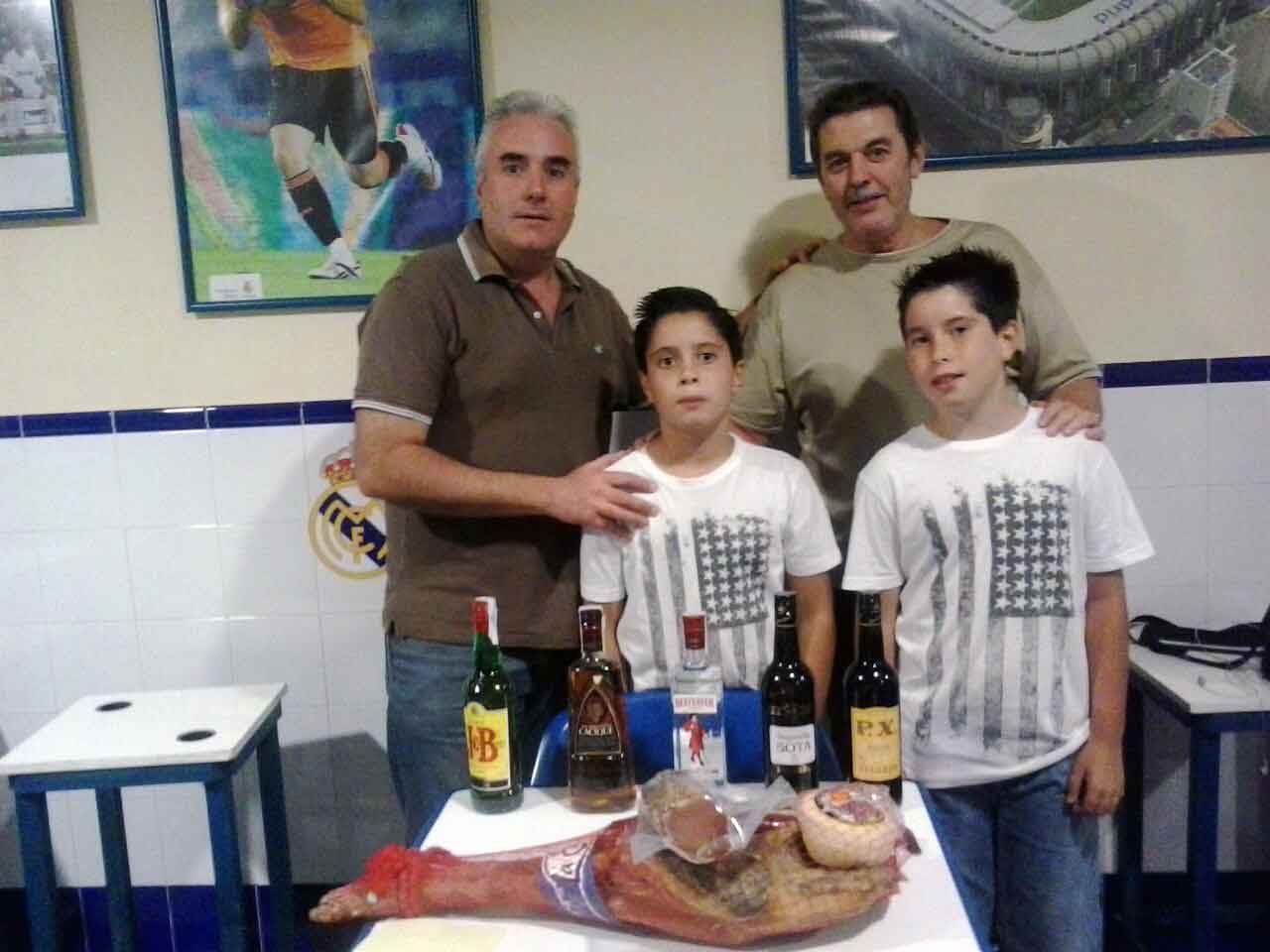 Rifa de la pea del Real Madrid de Pearroya