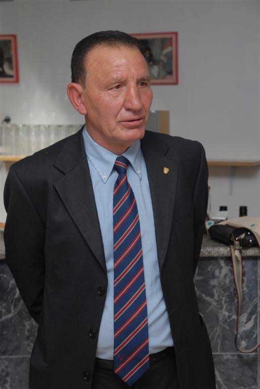 Manuel Beltr�n Benavente, presidente Pe�a Bilbao